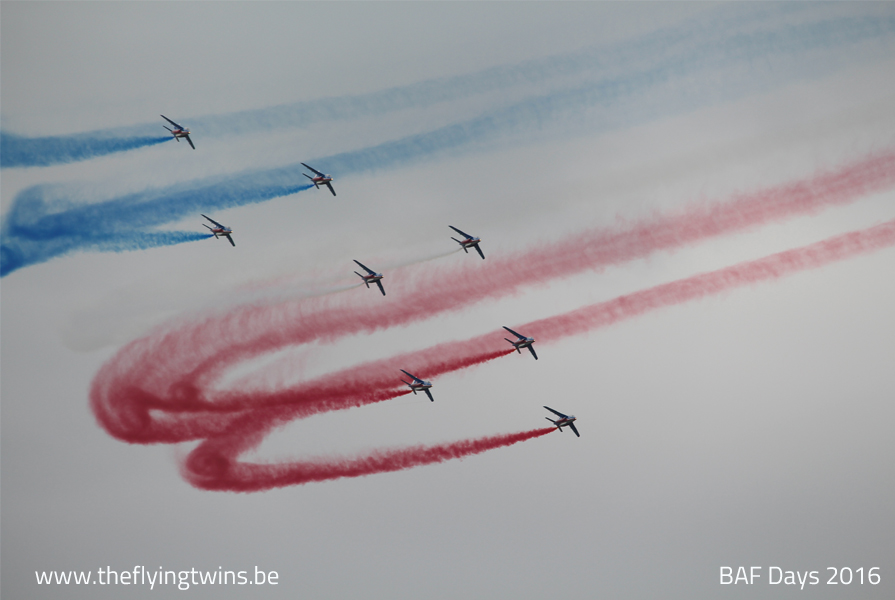 Patrouille de France Belgian Airforce Days 2016